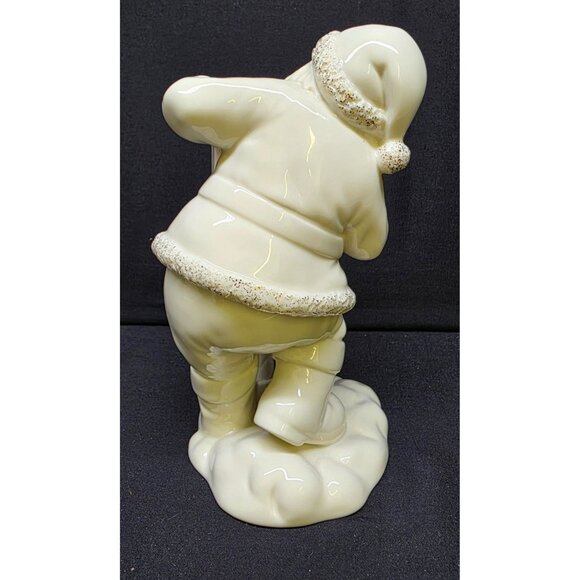 Lenox 2007 "Last Minute Lists" Santa at the Mailbox Christmas Figurine - Picture 3 of 7